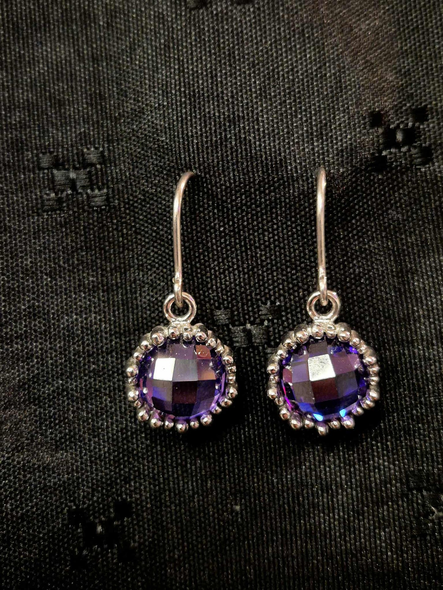 Lilac sølvøredobber