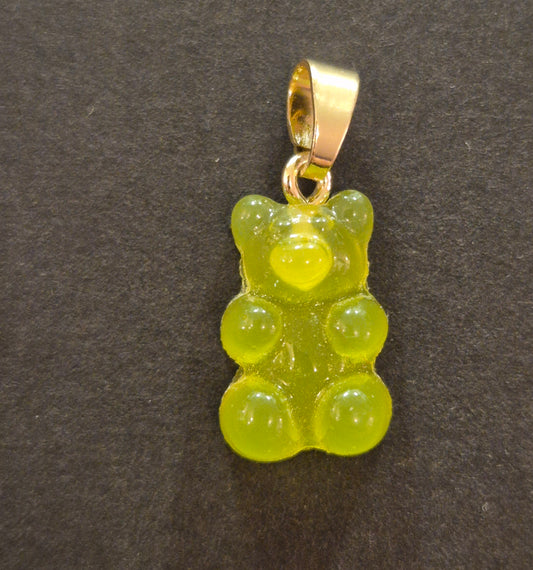 TEDDY BEAR LIME YELLOW