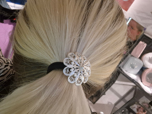 Bunad rose hårstrikk