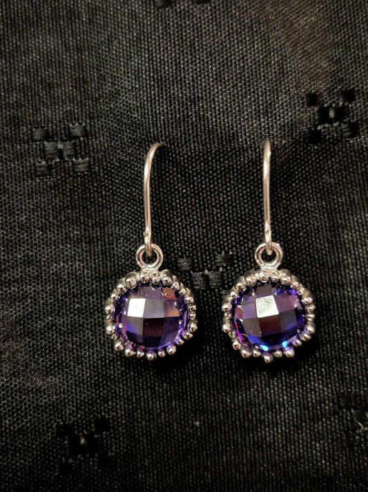 Lilac sølvøredobber